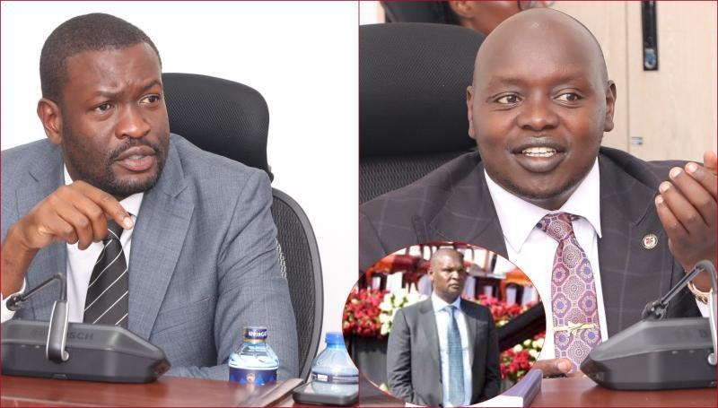 Nairobi senator reprimanded his Nandi senator for robbing Farouk Kibet in their Senate committee discussions.